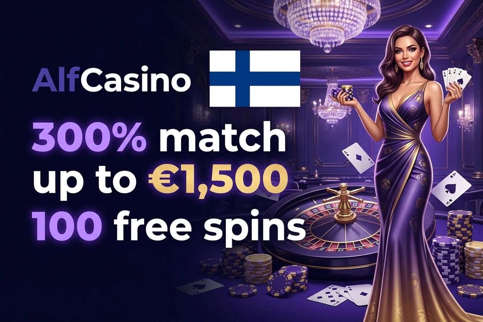 AlfCasino Finland: Slots, Live Casino and Table Games Online