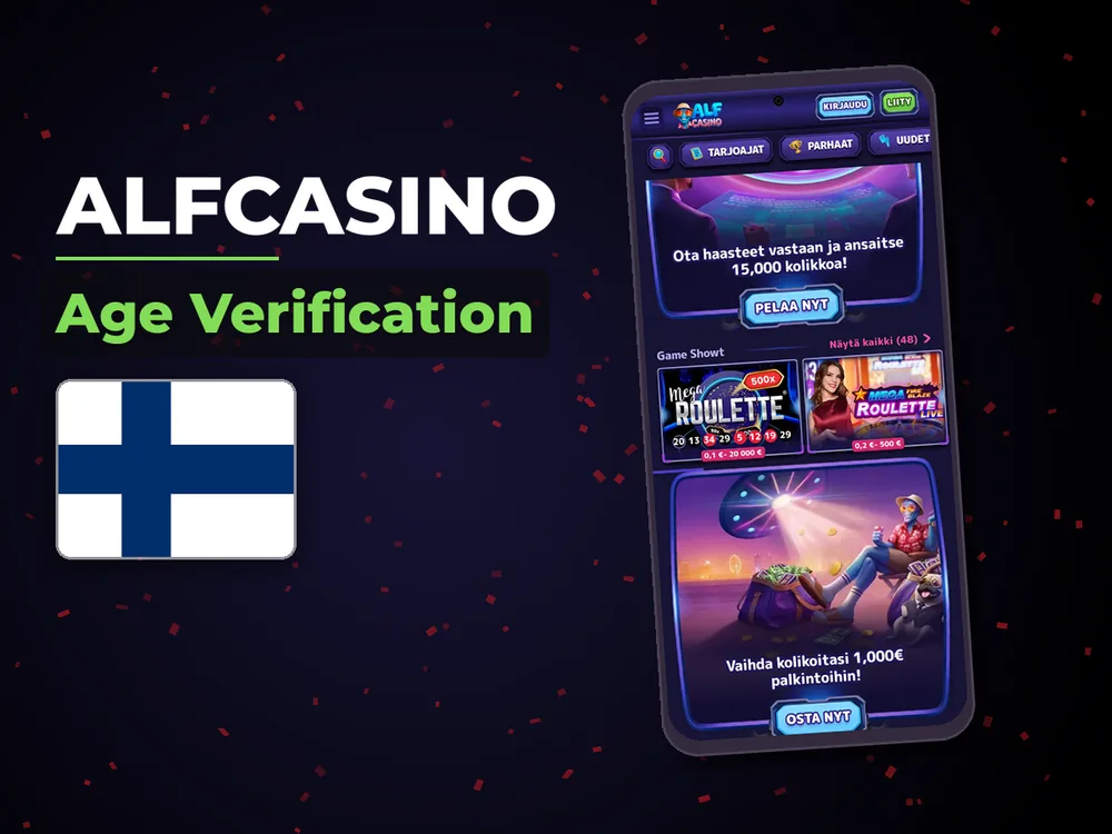 AlfCasino - Age Verification