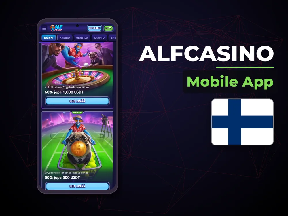 AlfCasino - Mobile App